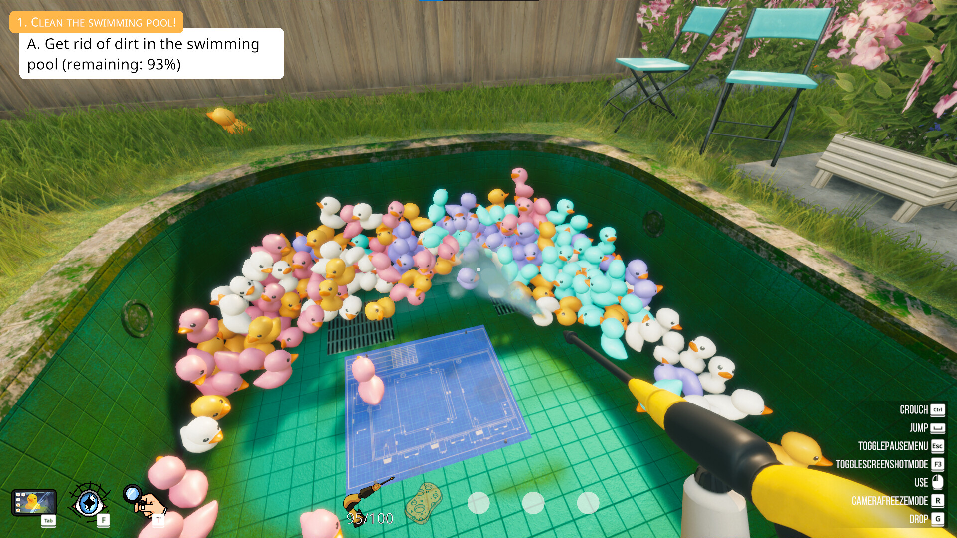 泳池清洁模拟器/Pool Cleaning Simulator 泳池清洁模拟器/Pool Cleaning Simulator