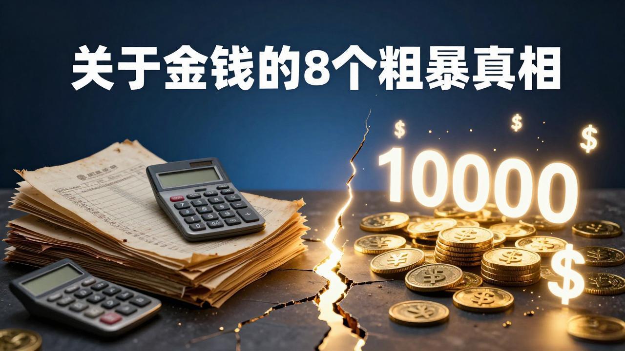 付费文章：关于金钱的 8 个粗暴真相，彻底重塑你的赚钱思维与财富认知 - 渡客网创