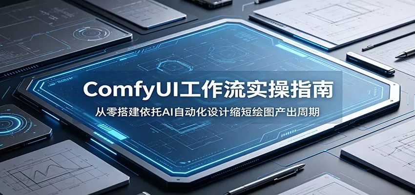 ComfyUI 工作流实操指南:从零搭建依托AI自动化设计缩短绘图产出周期 - 渡客网创