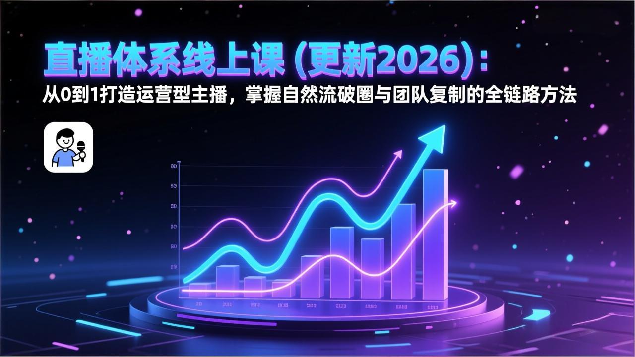 直播体系线上课(更新3月 - 渡客网创