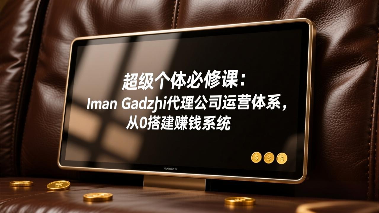 超级个体必修课:Iman Gadzhi代理公司运营体系,从0搭建赚钱系统 超级个体必修课:Iman Gadzhi代理公司运营体系,从0搭建赚钱系统