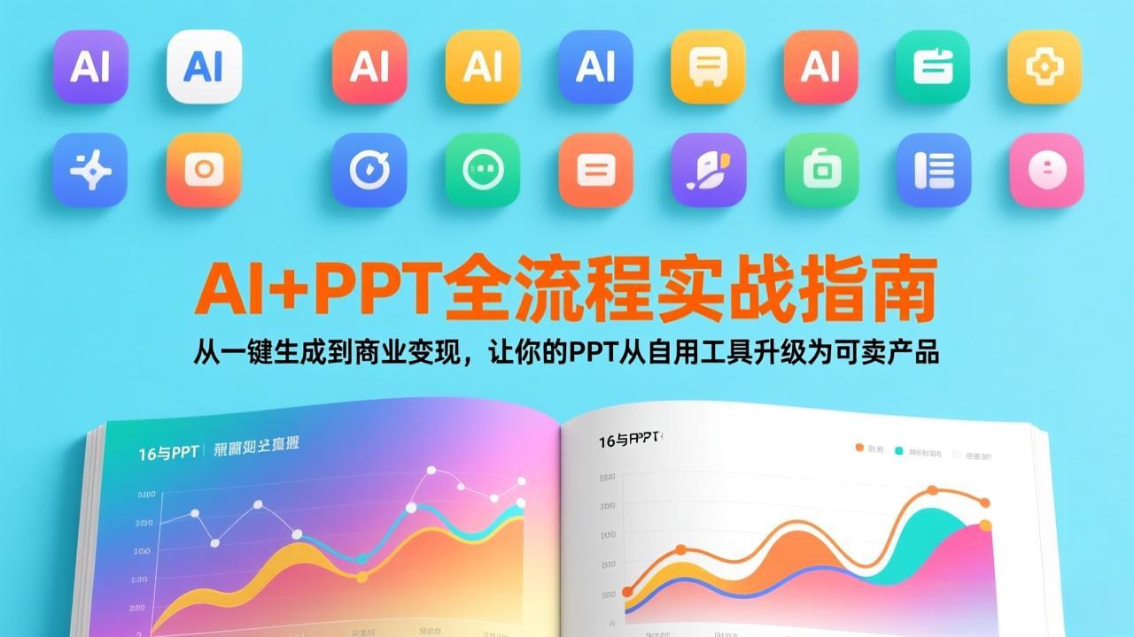AI+PPT全流程实战指南：从一键生成到商业变现，让你的PPT从自用工具升级为可卖产品 - 渡客网创