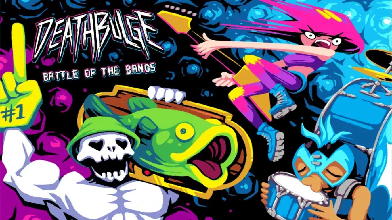 【美版】死亡鼓点：乐队之战 .Deathbulge Battle of the Bands 英语 - 渡客网创