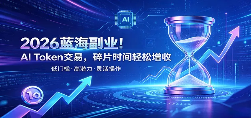AI Token算力赛道！普通人可入局的数字副业，零门槛快速起步 - 渡客网创